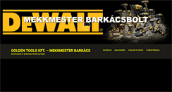 Desktop Screenshot of mekkmester.com
